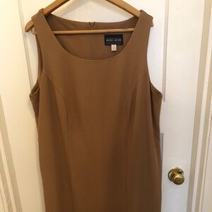 Michel Antoni  Collection Size 18 Dress , round neck, back slit, lined